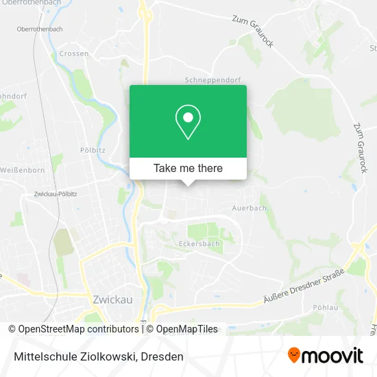 Карта Mittelschule Ziolkowski