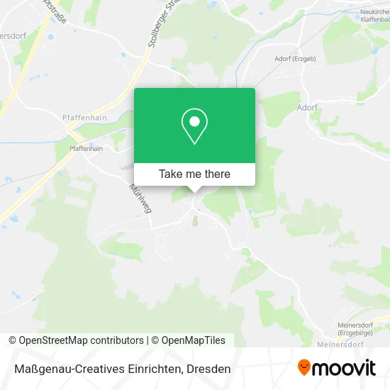 Карта Maßgenau-Creatives Einrichten