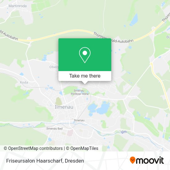 Карта Friseursalon Haarscharf