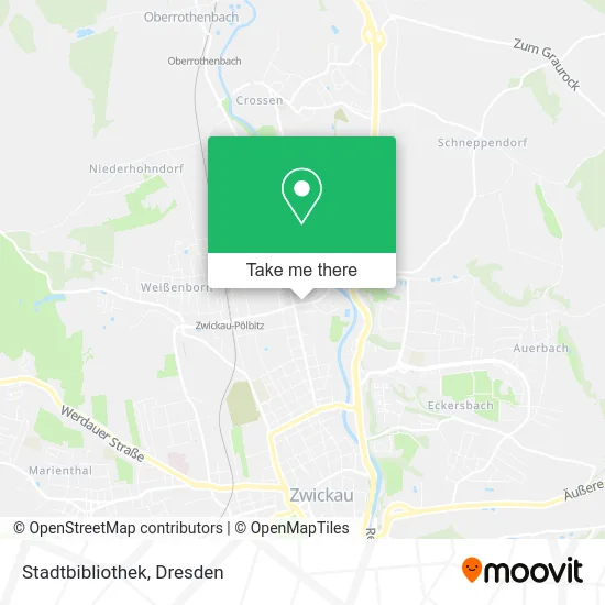 Карта Stadtbibliothek