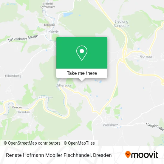 Карта Renate Hofmann Mobiler Fischhandel