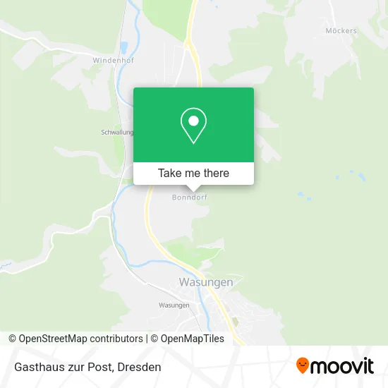 Карта Gasthaus zur Post