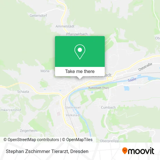 Карта Stephan Zschimmer Tierarzt