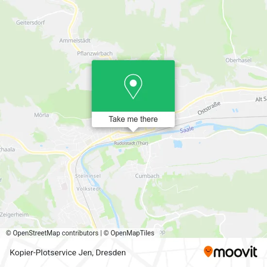 Карта Kopier-Plotservice Jen