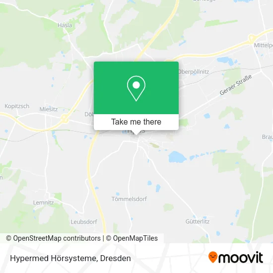 Карта Hypermed Hörsysteme