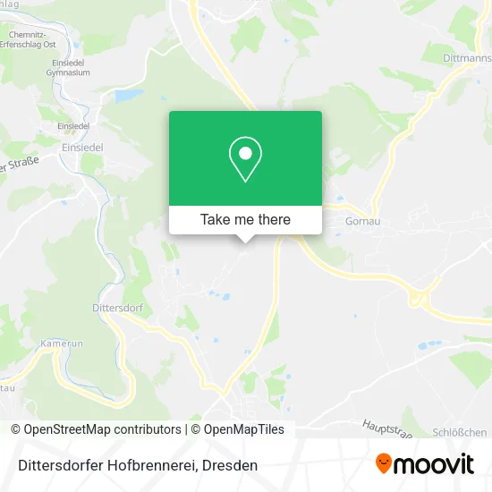 Карта Dittersdorfer Hofbrennerei