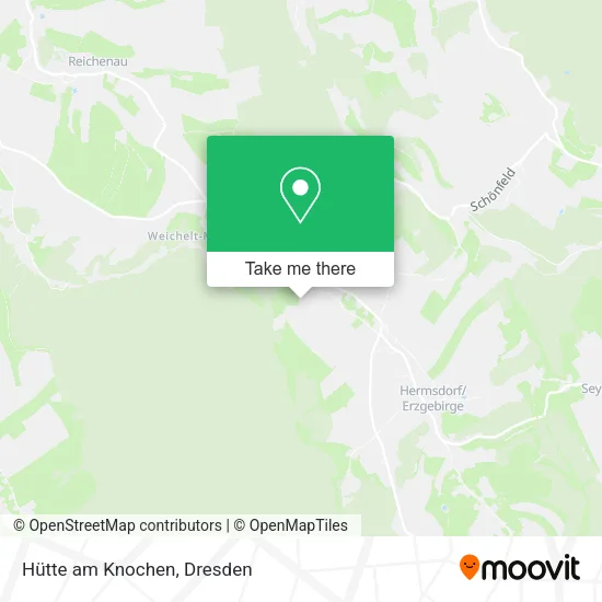 Карта Hütte am Knochen