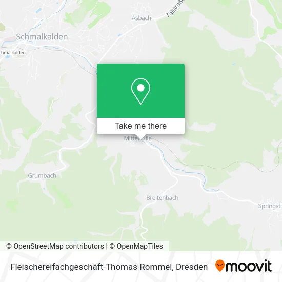 Карта Fleischereifachgeschäft-Thomas Rommel