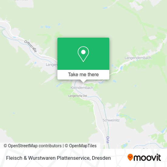 Карта Fleisch & Wurstwaren Plattenservice