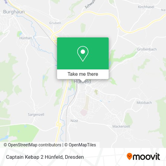 Карта Captain Kebap 2 Hünfeld