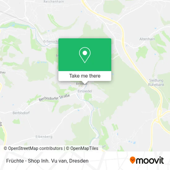 Карта Früchte - Shop Inh. Vu van