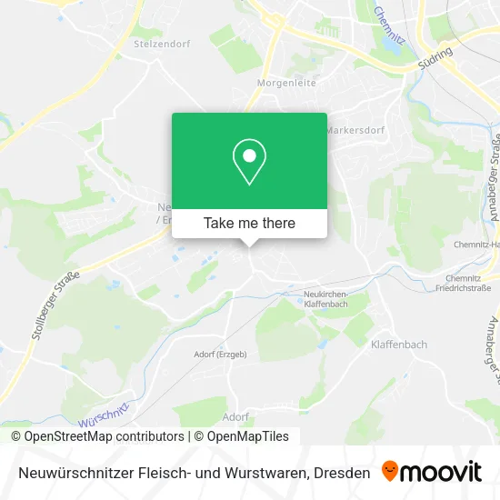 Карта Neuwürschnitzer Fleisch- und Wurstwaren