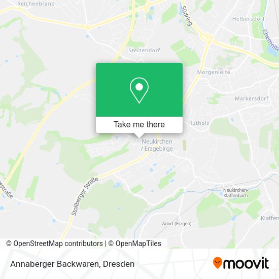 Карта Annaberger Backwaren