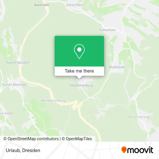 Карта Urlaub