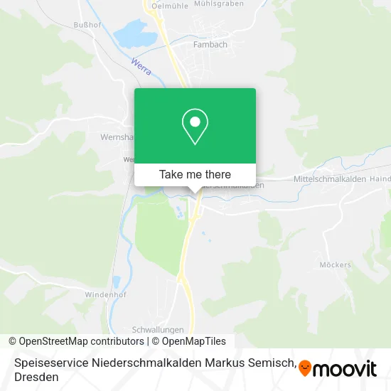 Карта Speiseservice Niederschmalkalden Markus Semisch
