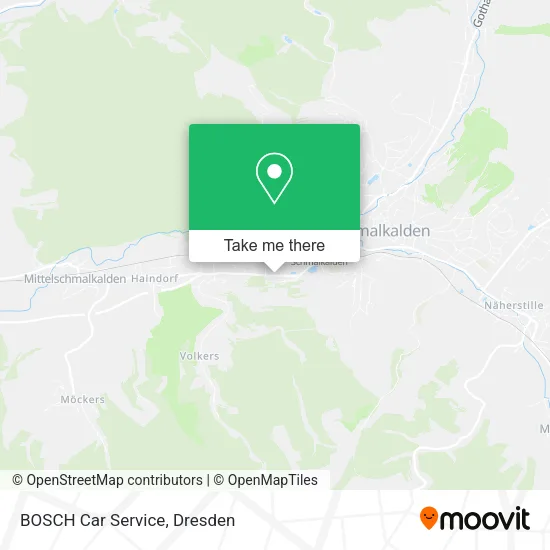 Карта BOSCH Car Service