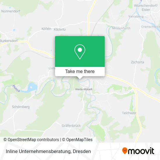 Карта Inline Unternehmensberatung