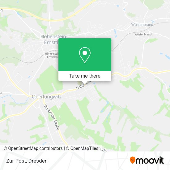 Карта Zur Post