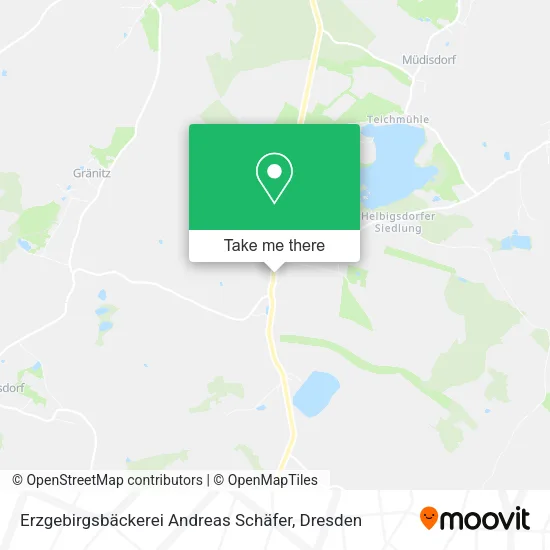 Карта Erzgebirgsbäckerei Andreas Schäfer