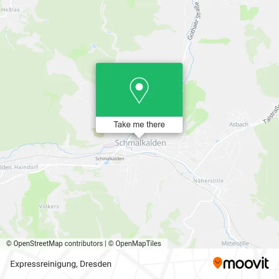 Карта Expressreinigung