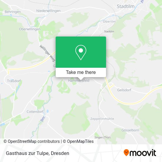 Карта Gasthaus zur Tulpe
