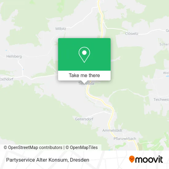 Карта Partyservice Alter Konsum