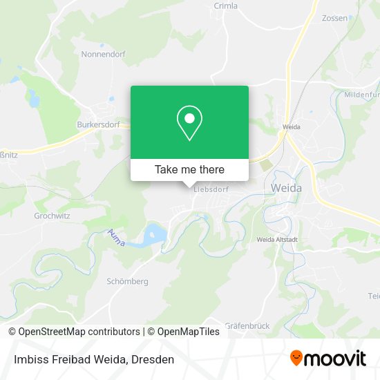 Карта Imbiss Freibad Weida