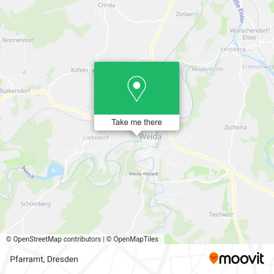 Карта Pfarramt
