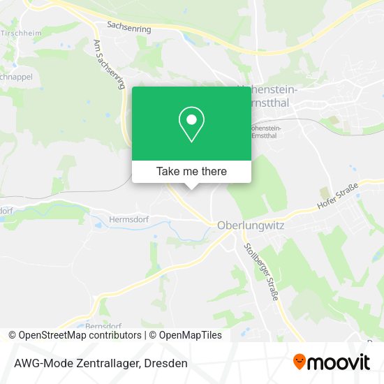 Карта AWG-Mode Zentrallager