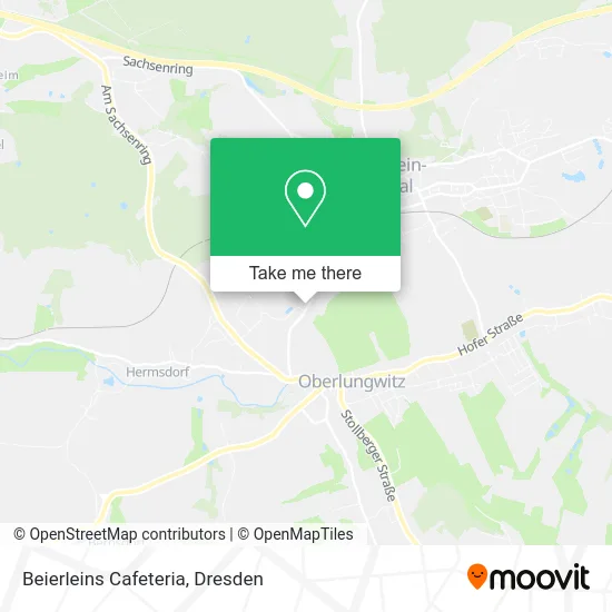 Карта Beierleins Cafeteria