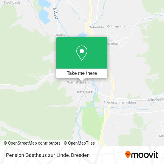 Карта Pension Gasthaus zur Linde