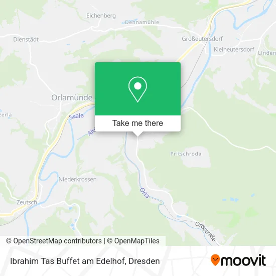 Карта Ibrahim Tas Buffet am Edelhof