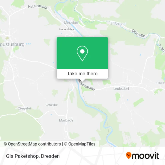 Карта Gls Paketshop