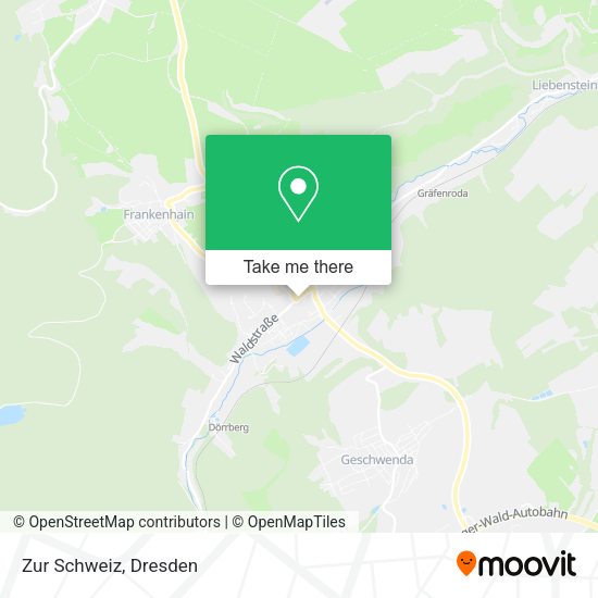 Карта Zur Schweiz