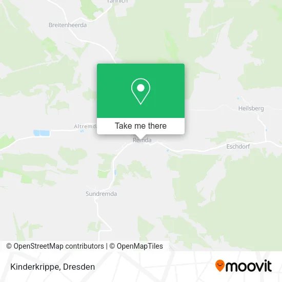 Карта Kinderkrippe