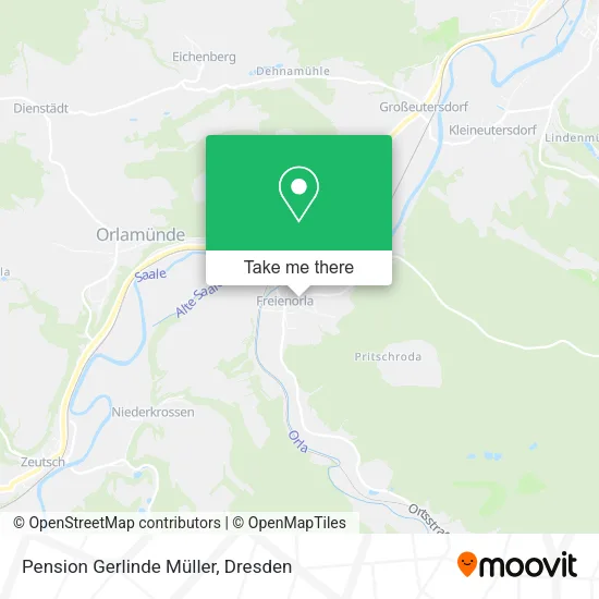 Карта Pension Gerlinde Müller