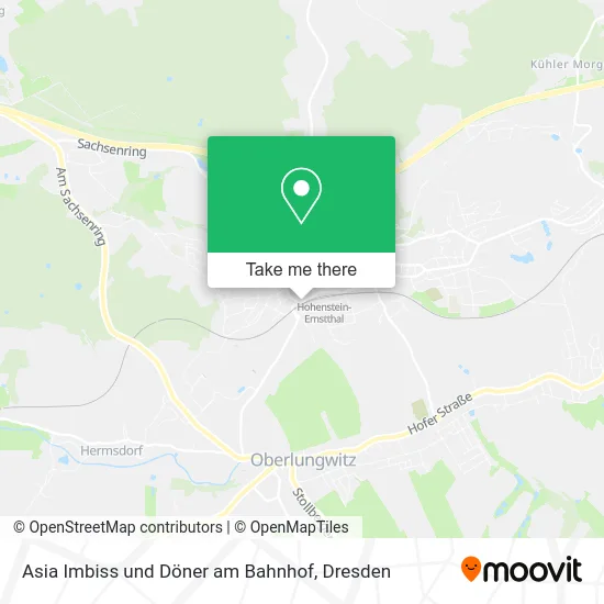 Карта Asia Imbiss und Döner am Bahnhof