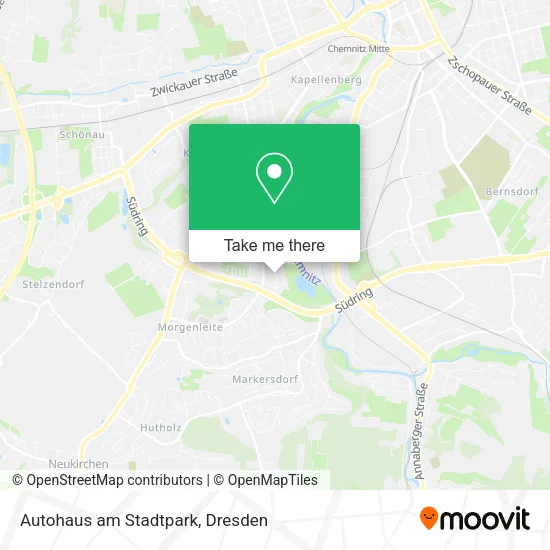 Карта Autohaus am Stadtpark