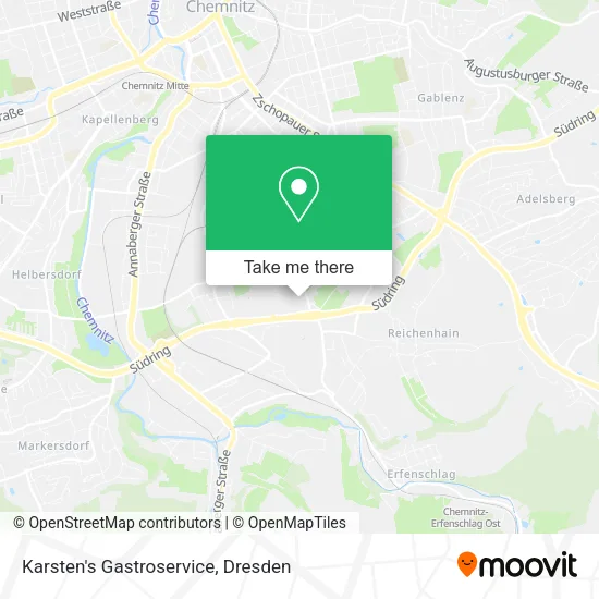 Карта Karsten's Gastroservice