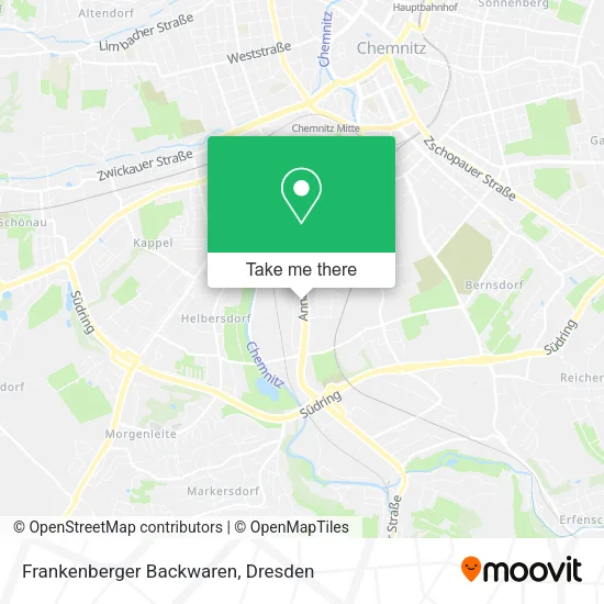 Карта Frankenberger Backwaren