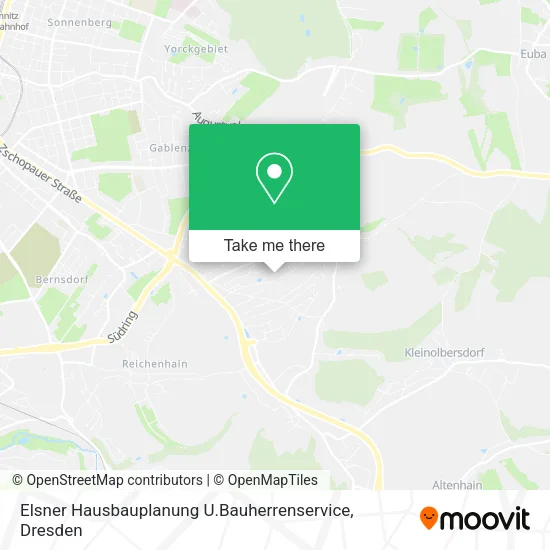 Карта Elsner Hausbauplanung U.Bauherrenservice