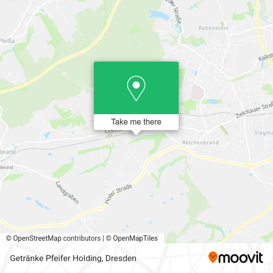 Карта Getränke Pfeifer Holding
