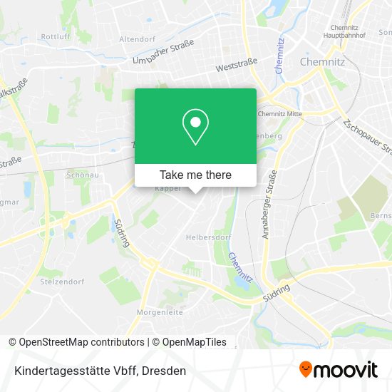 Карта Kindertagesstätte Vbff