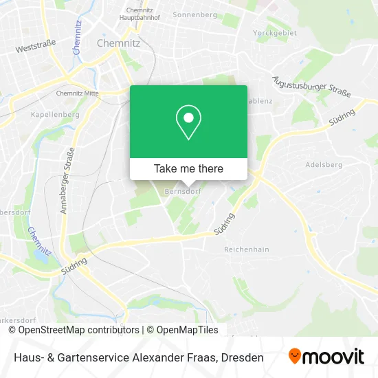 Карта Haus- & Gartenservice Alexander Fraas