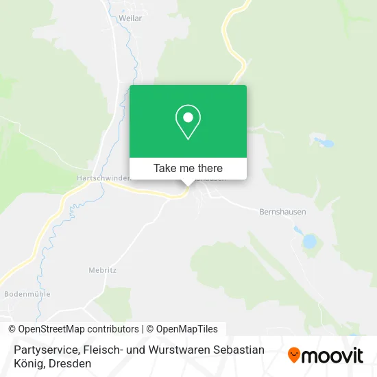 Карта Partyservice, Fleisch- und Wurstwaren Sebastian König