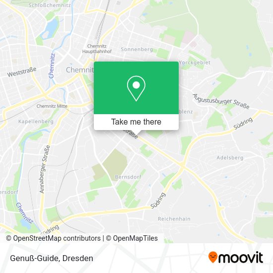 Карта Genuß-Guide