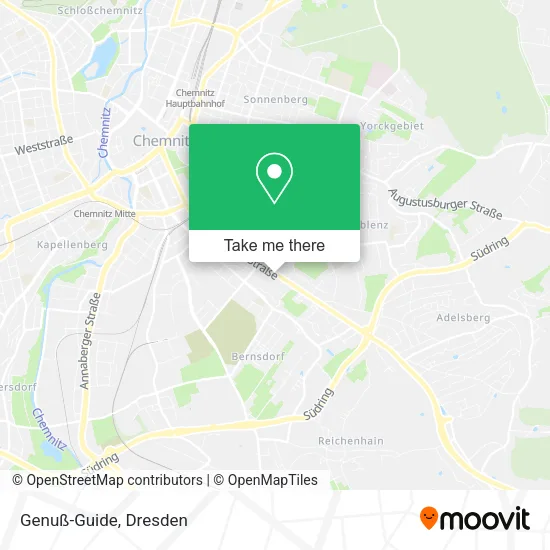 Карта Genuß-Guide