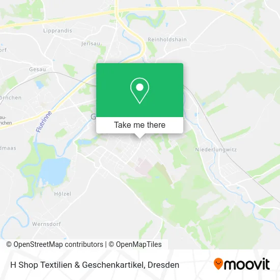 Карта H Shop Textilien & Geschenkartikel