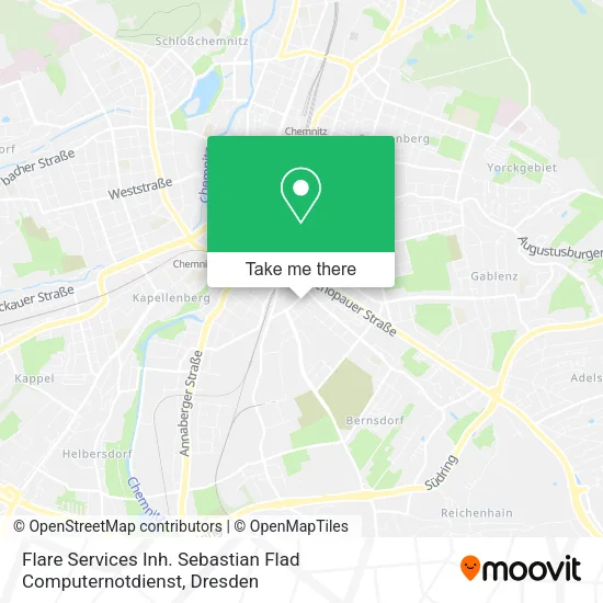 Карта Flare Services Inh. Sebastian Flad Computernotdienst