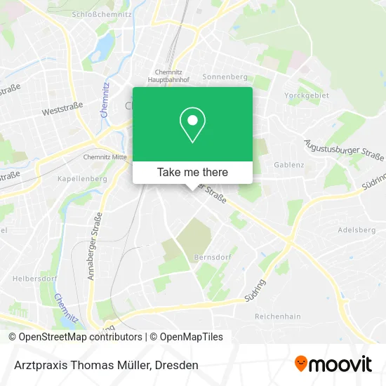 Карта Arztpraxis Thomas Müller
